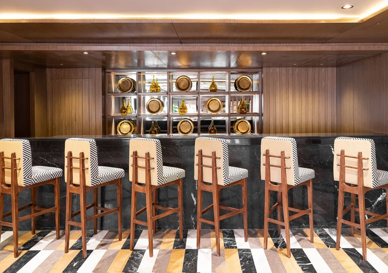 Lounge aboard the Jaz Elite Viceroy Nile Cruise Nile cruise